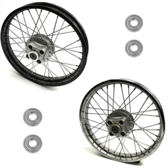 Roda Traseira Completa+Raios 4mm ou 3,5mm-Cg 125 Bolinha/Titan/Today 79 a 99/ML 125/Turuna/Xls 125