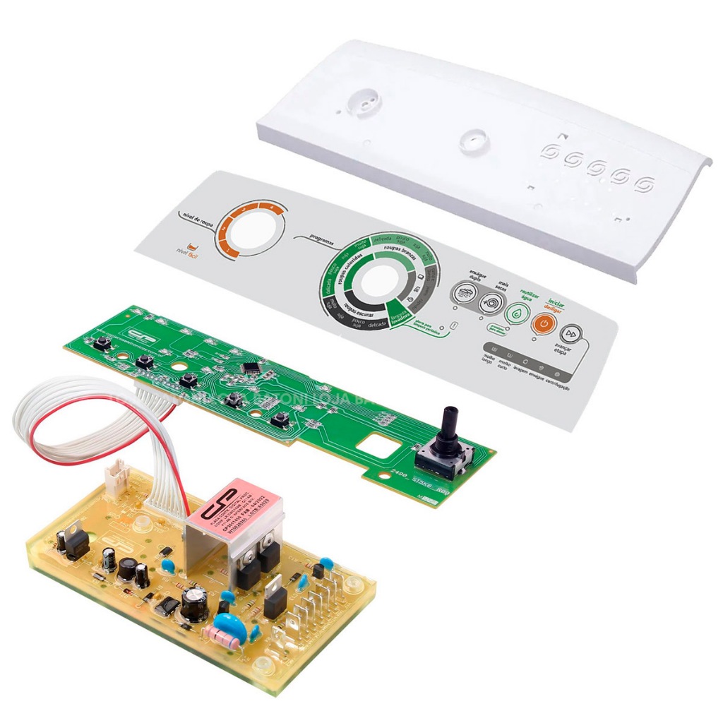 Kit Completo Placa para Lavadora Consul Facilite 11kg Cwg11ab
