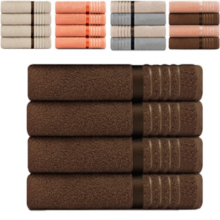 Jogo Toalhas 4 Peças Banho Algodão Fio Open End Otto Karsten - BF Casa em Oferta na Shopee