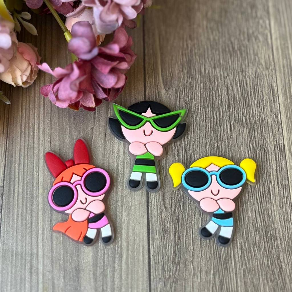 12 ou 24 UNIDADES - Apliques Emborrachados Temáticos Super Poder - Personalizados Decor Festas