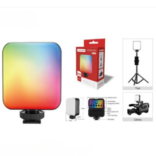 Luz De Vídeo Rgb Iluminacao Mini Led Pra Câmera Panel Led em Oferta na Shopee