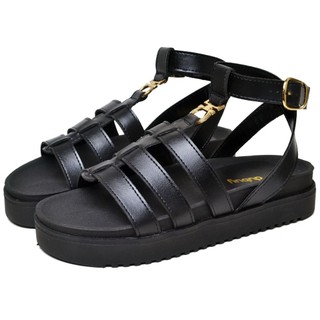 Sandalia Papete Slide Detalhe De Fivela Preto Original Dubuy Luna 2068DB em Oferta na Shopee
