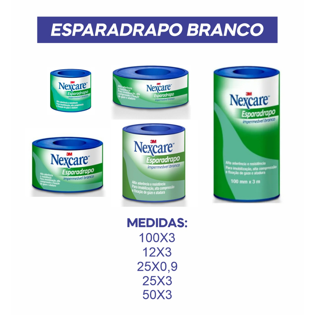Esparadrapo 3m Nexcare - Original 3m em Oferta na Shopee