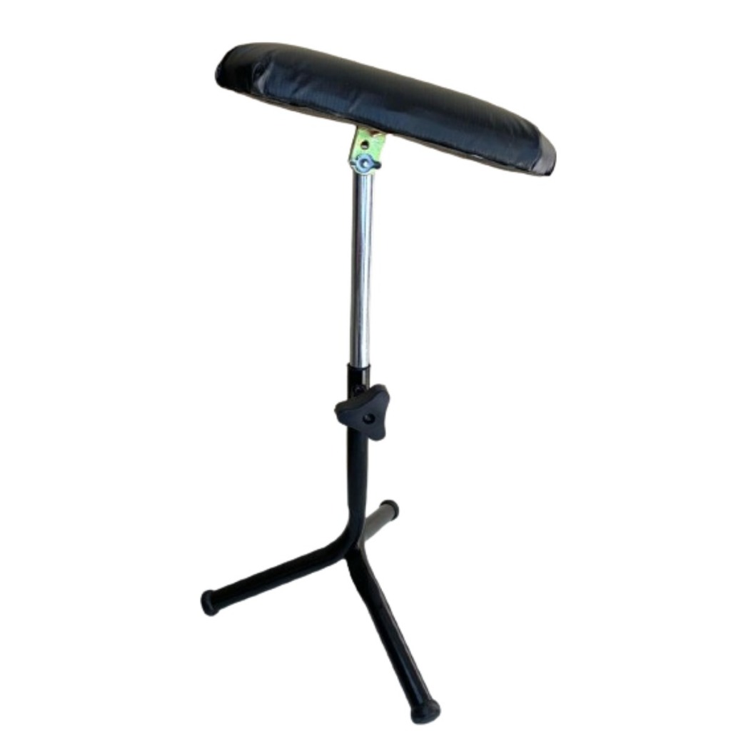 Suporte Tripé com Regulagem de Altura p/ Manicure e Pedicure Preto em Oferta na Shopee