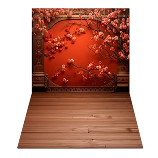Fundo Fotográfico Jardim Oriental Em Tecido PN-01689 em Oferta na Shopee