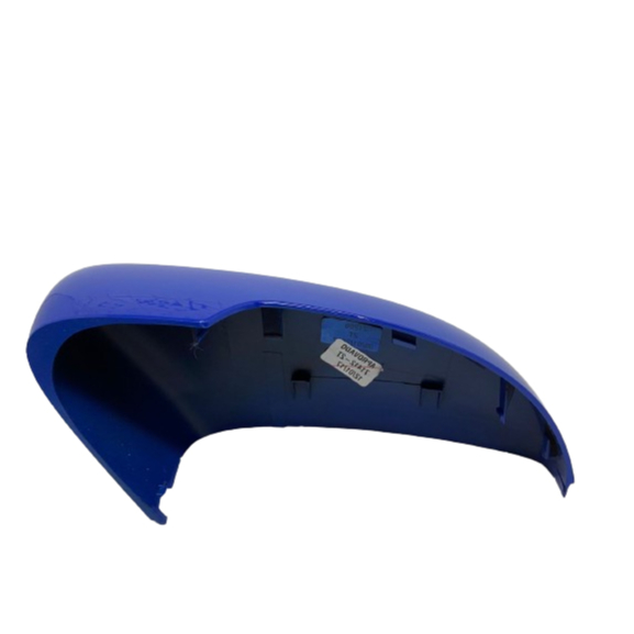 Capa Retrovisor Azul Fox Gol Polo Saveiro UP Voyage Com Corte de Pisca 2013 2014 2015 2016 2020 2021 2022 2023