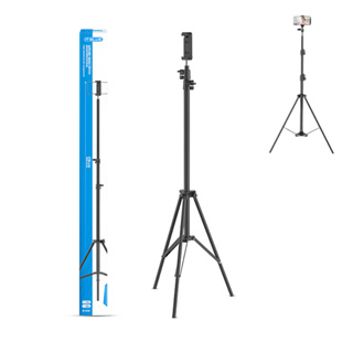 Tripé 2.1m Suporte Telescópico Ajustável Profissional Para Celular Câmera Com Suporte De Celular em Oferta na Shopee