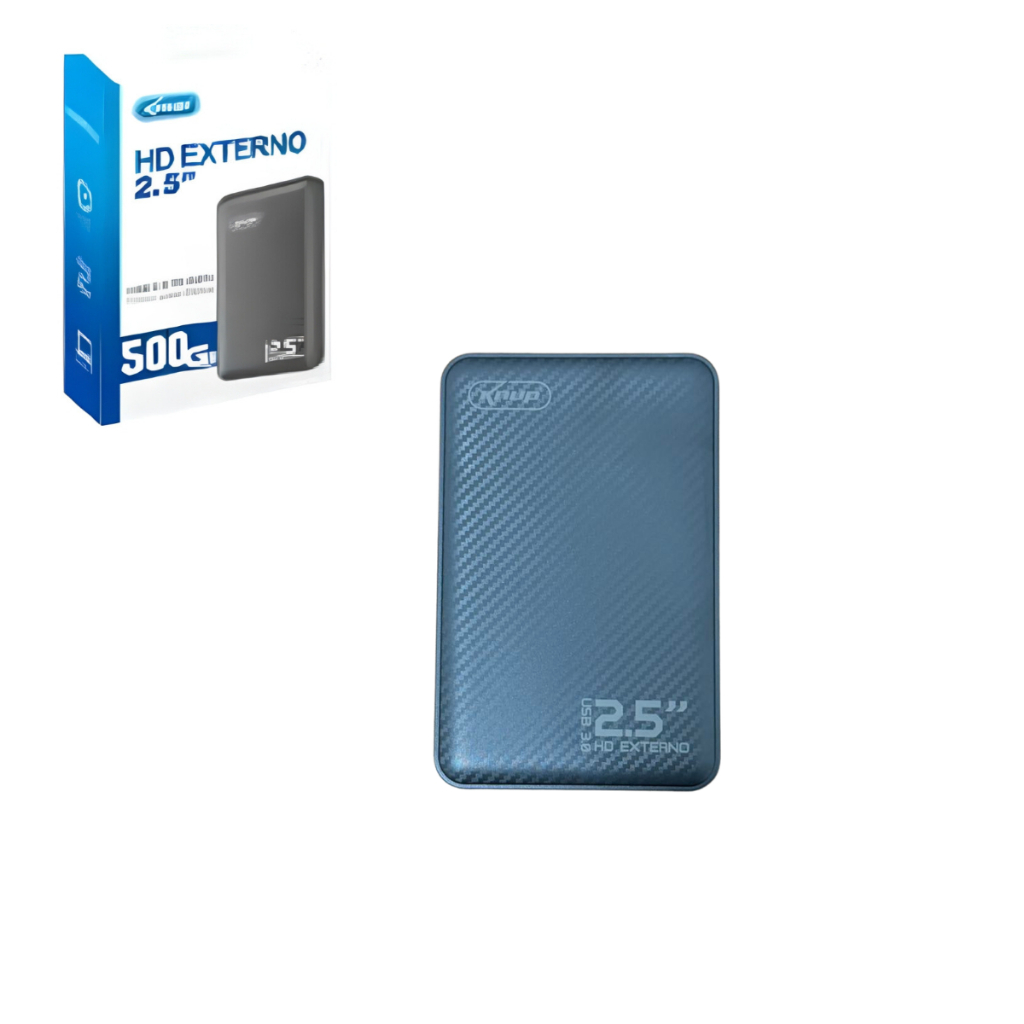 Hd Externo Portátil SLIM 500GB Usb 3.0 Para Notebook PC Tv + Cabo Usb em Oferta na Shopee