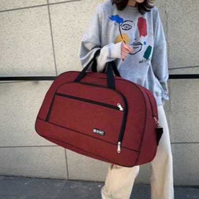 Bolsa de Viagem Grande Espaçosa Com Alça Material Resistente em Oferta na Shopee
