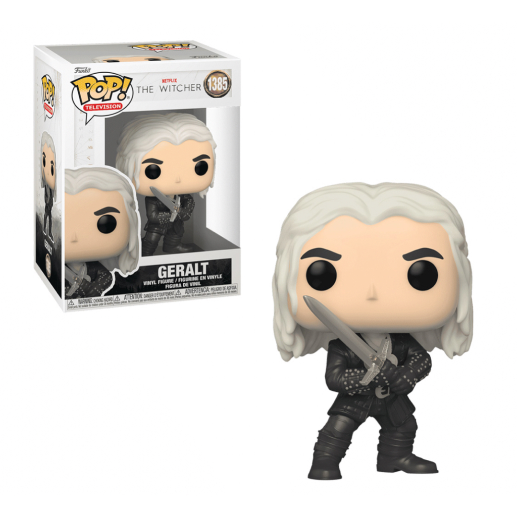 FUNKO POP THE WITCHER - GERALT 1385 NOVO ORIGINAL
