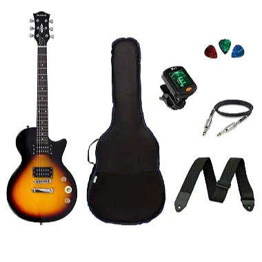 Kit Guitarra Strinberg Les Paul LPS200 Sunburst