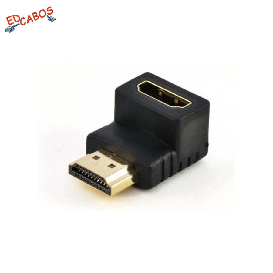 Adaptador HDMI Para Hdmi 90 Graus