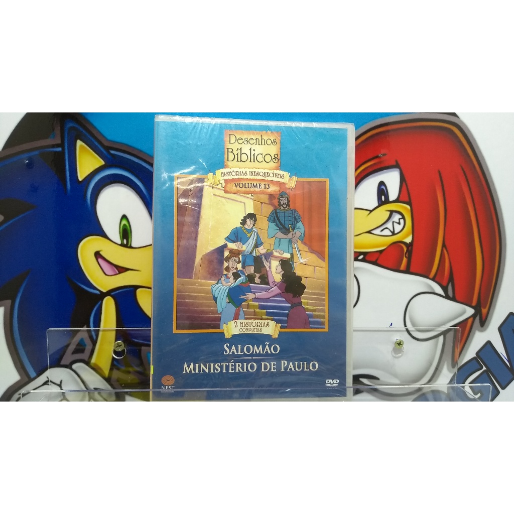 Dvd Desenhos Bíblicos José Do Egito - Samuel Menino Profeta