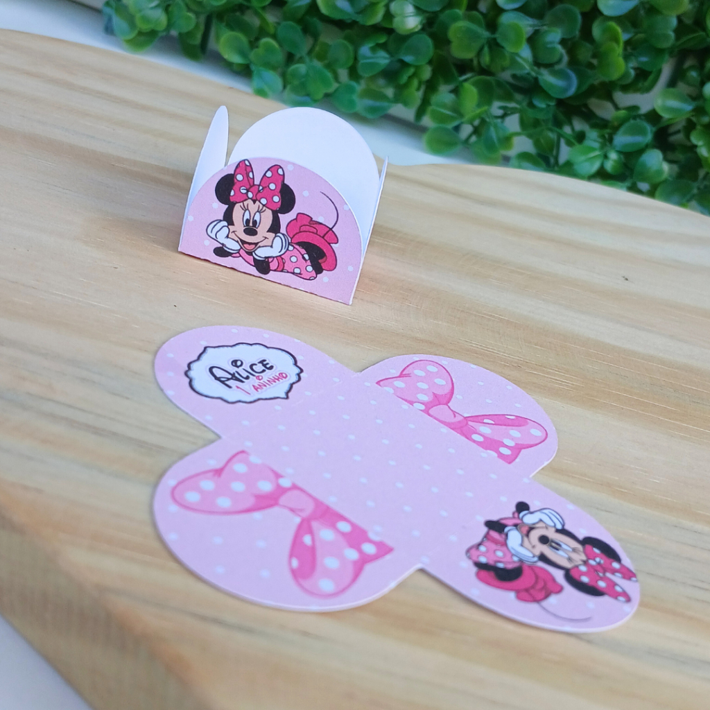 100 Forminhas de Doces Brigadeiro Minnie Rosa em Oferta na Shopee