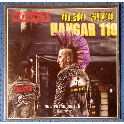 Cd Olho Seco/Cólera Ao Vivo Hangar 110 - Original - Raro
