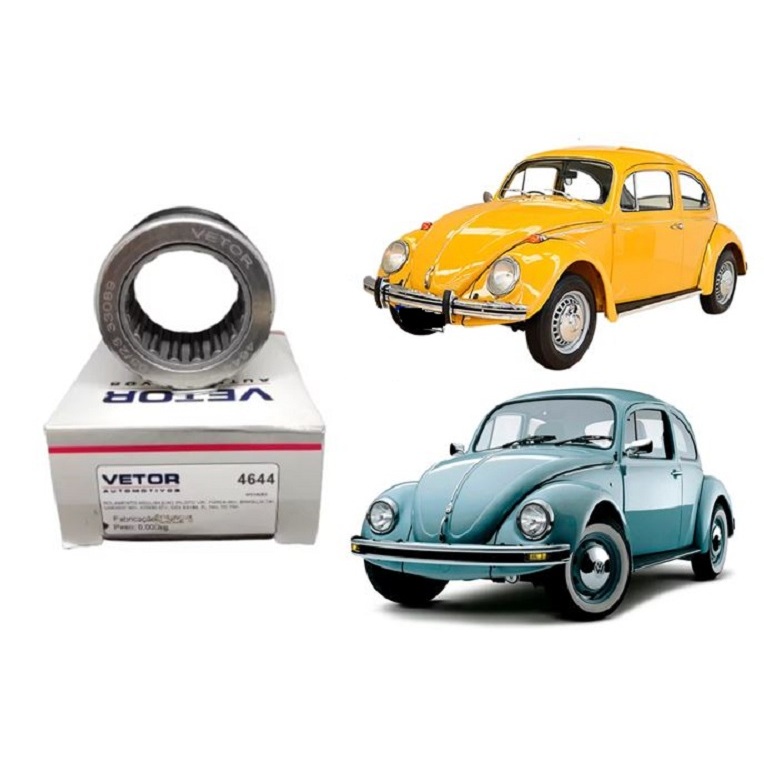 Rolamento Cambio Ponta Eixo Piloto VW Fusca Brasilia TL Variant Karmann-Ghia (N.F4644) Caixa de marcha Arvore Primaria Primario Ponta de agulha