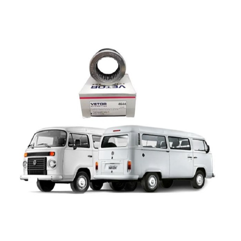 Rolamento Cambio Ponta Eixo Piloto Vw Kombi A Ar (TODAS) / Fusca Brasilia TL Variant 1 2 I II Karmann Ghia (N.F4644) Caixa de marcha Arvore Primaria Primario Ponta de agulha