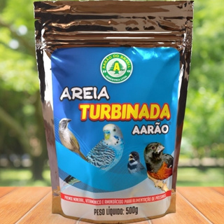 Areia pra Pássaros Turbinada - Aarão - 500g / Val 29/05/27 em Oferta na Shopee
