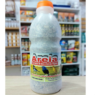 Areia para Pássaros com casca de ovo e carvão vegetal 600g em Oferta na Shopee