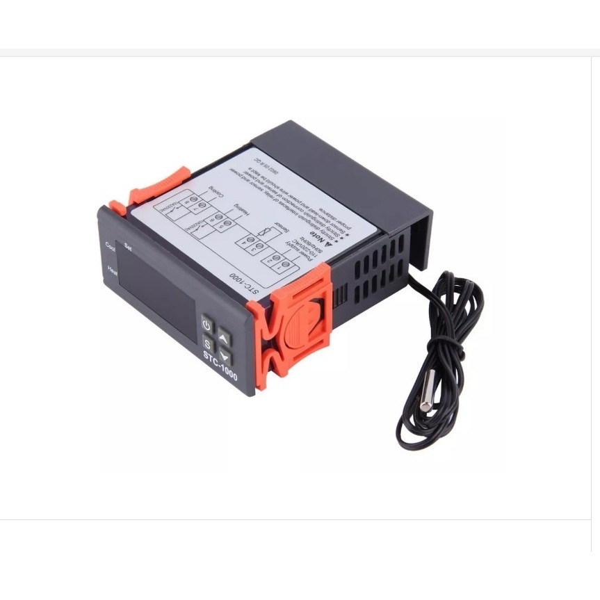 Termostato Digital Stc-1000 Controlador De Temperatura 110 e 220 v - Novo