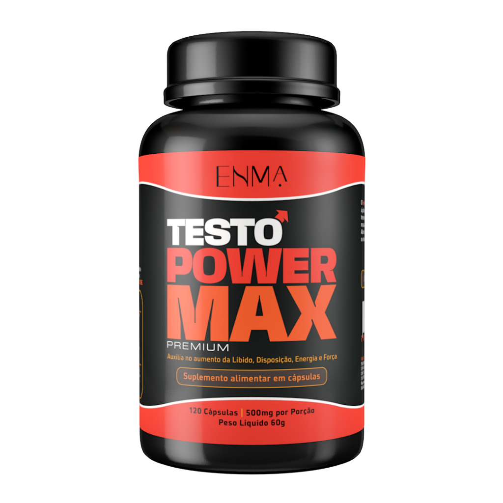 Testo Power Max Disposição Energia Massa Muscular