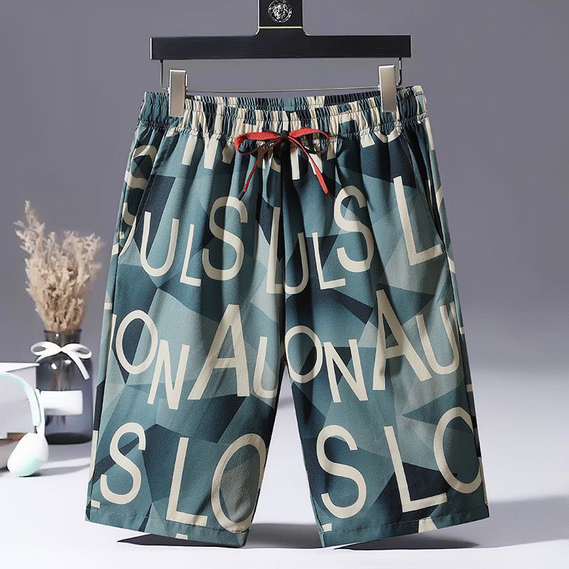 Bermuda masculina importar Com estampa tactel com elastano até joelho moda 2024
