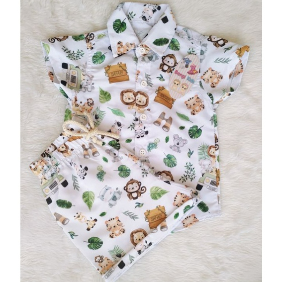 Mauricinho Festa Temático Safári em Oferta na Shopee