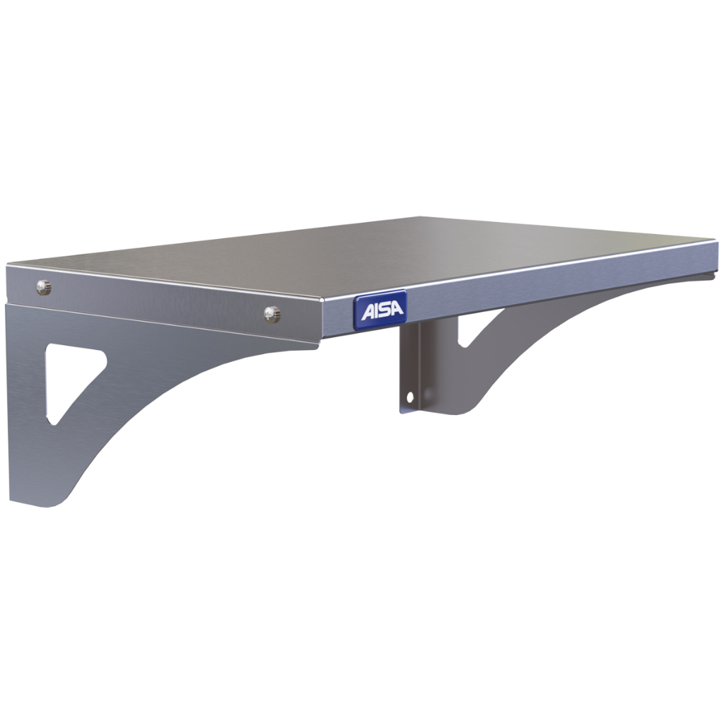 Prateleira Aérea Aço Inox 22cm X 34cm Restaurante Lanchonete em Oferta na Shopee