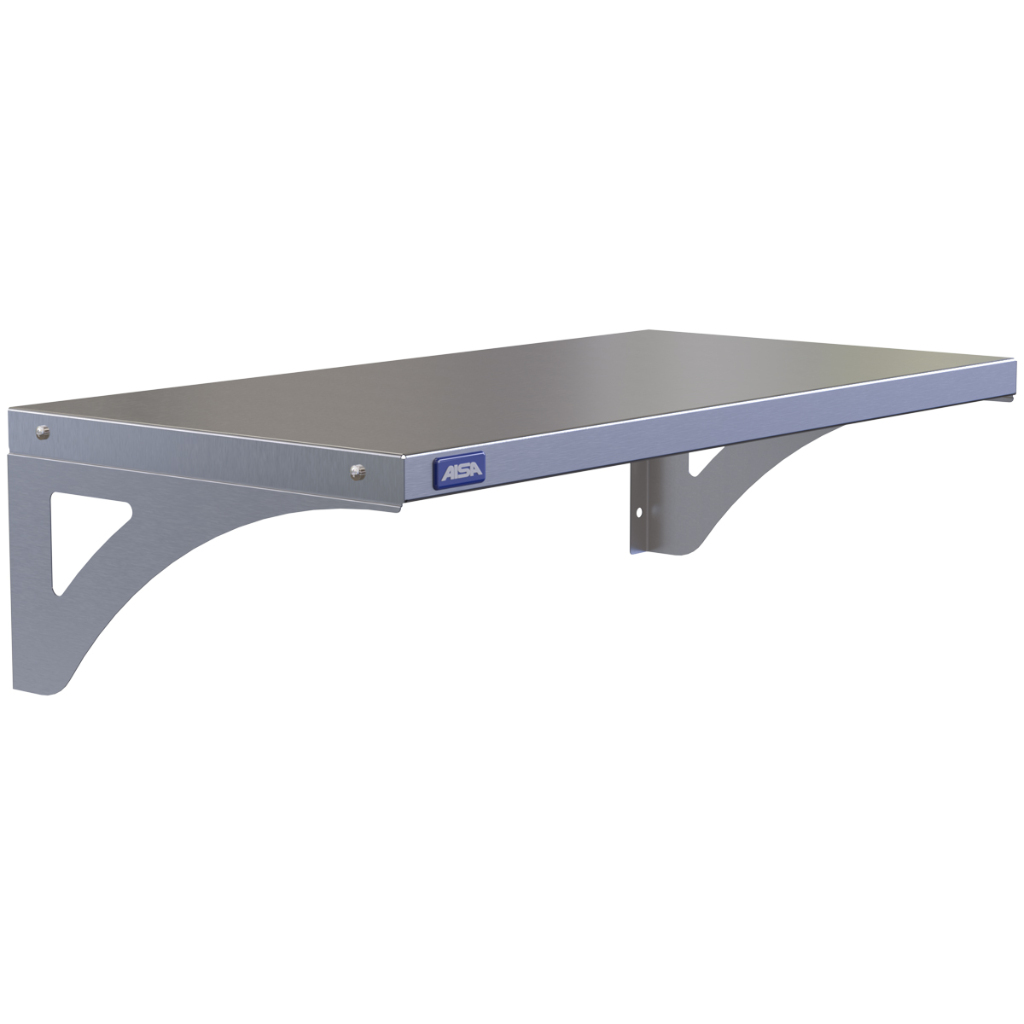 Prateleira Aérea Aço Inox 30cm X 60cm Restaurante Lanchonete em Oferta na Shopee