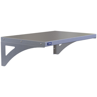 Prateleira Aérea Aço Inox 40cm X 60cm Restaurante Lanchonete em Oferta na Shopee