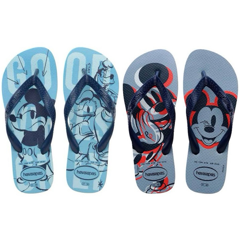 Chinelo Hav Mickey Azul 23/24 ao 43/44 Original ®