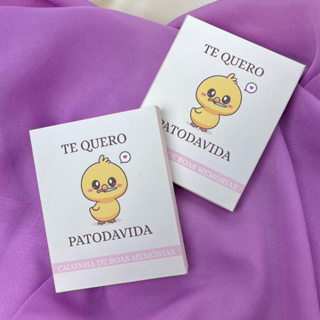 Caixinha patodavida de mini fotos com 10 mini Fotos -  Presente Namorados - Te quero patodavida em Oferta na Shopee