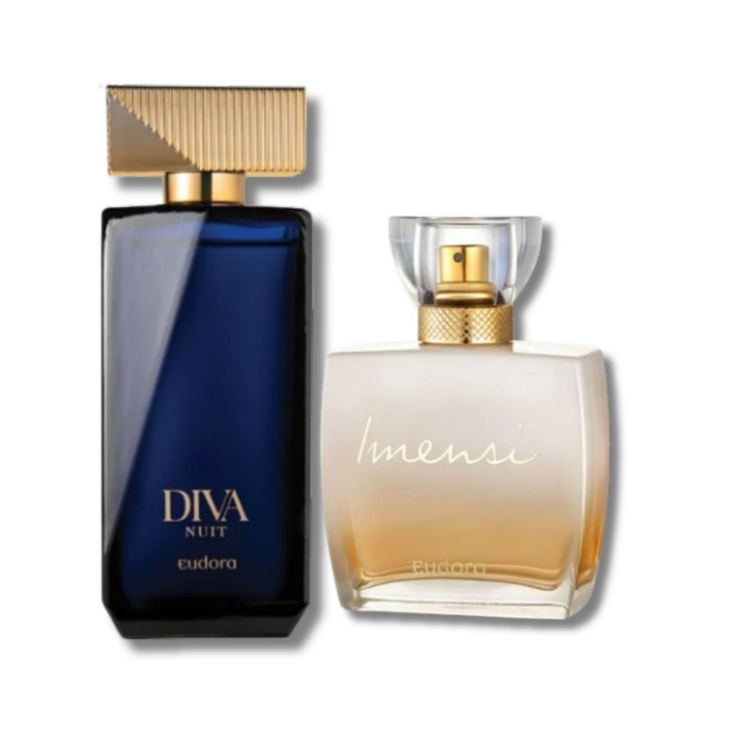Eudora Diva Nuit + Imensi Deo Colônias - Kit Feminino