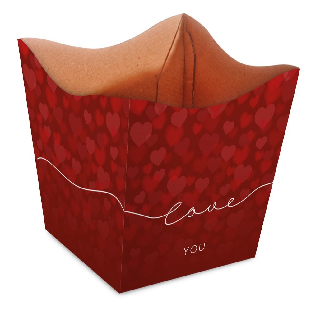 Kit 10 Cachepot Papel Decorado, Pote 11/12, Floral Atlanta. (T2) em Oferta na Shopee