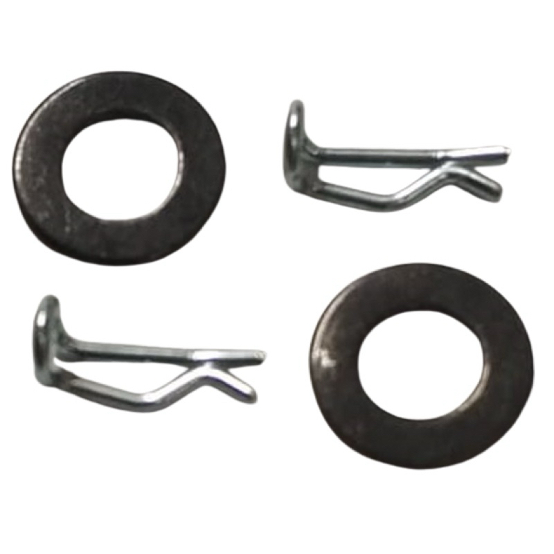 Kit Fixação Prender Roda Traseira Eixo Carrinho de Bebê Jetty Presilha Peça Toffy Cosco Delta Voyage