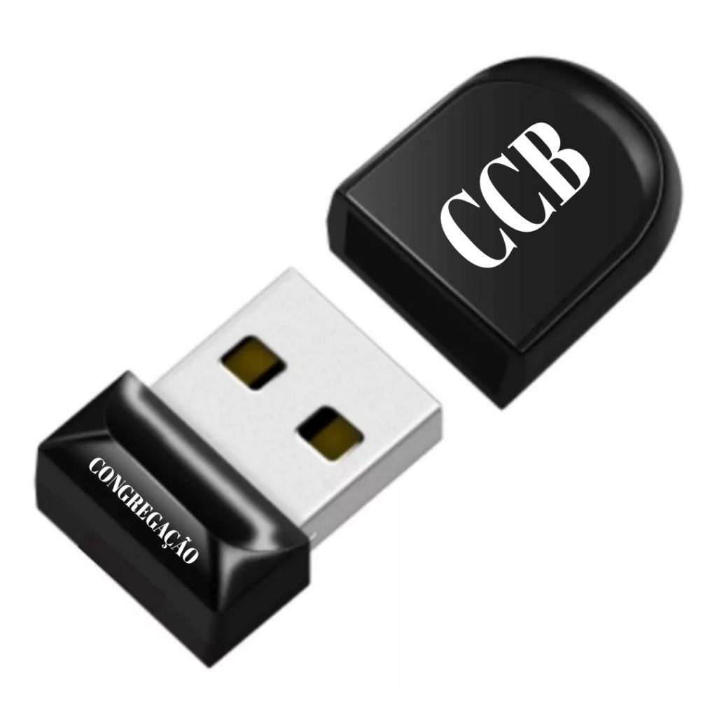 Mega Pen driver com 1.000 hinos CCB