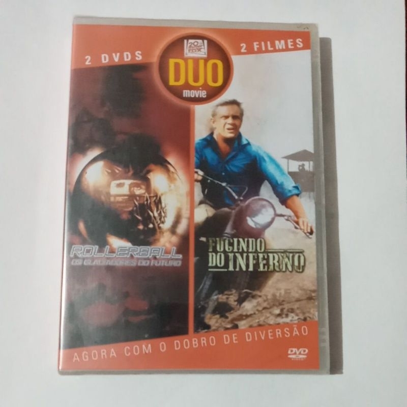DVD ROLLERBALL OS GLADIADORES DO FUTURO / FUGINDO DO INFERNO