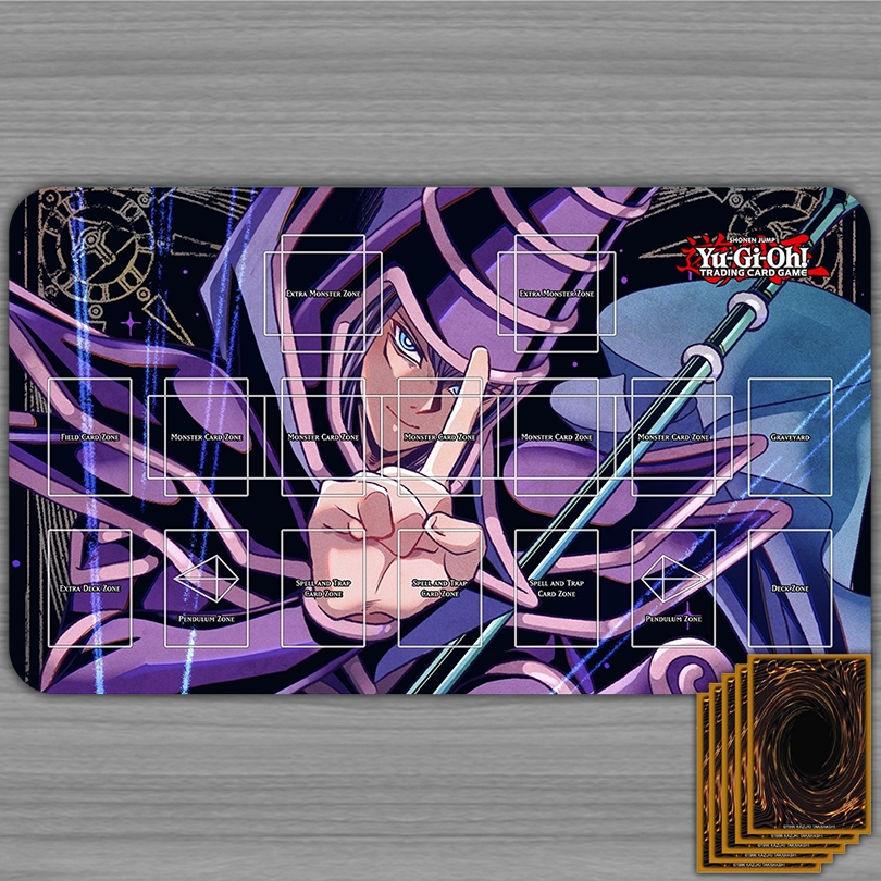 PLAYMAT YU-GI-OH! TCG - MAGO NEGRO em Oferta na Shopee