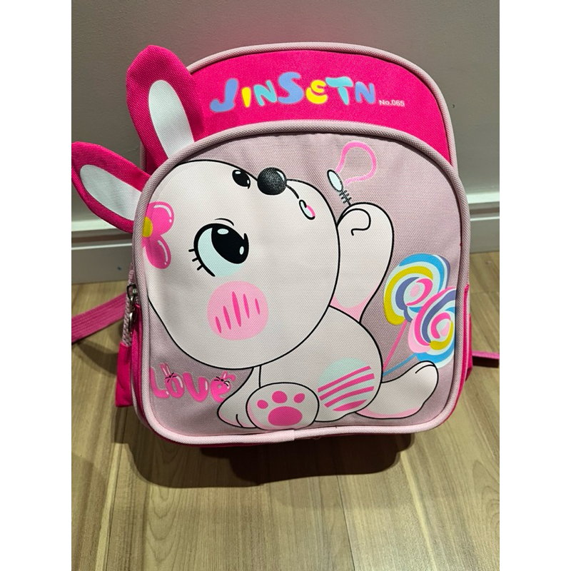Mochila Infantil de criança Escolar Masculina E Feminina E Passeio Mochila Fofa Super Resistente Dino Ursinho Coelhinho