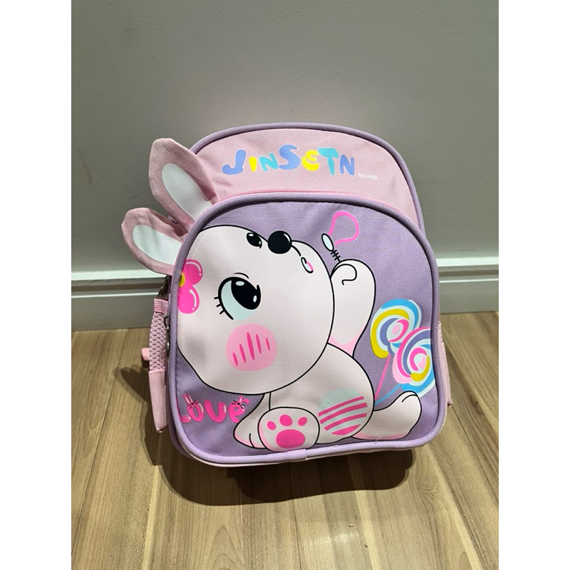 Mochila Infantil 3D Escolar Masculina E Feminina E Passeio Mochila Fofa Super Resistente Coelho Coelhinho da Páscoa