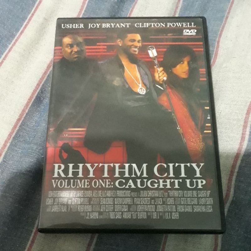 usher dvd + cd rhythm city volume one: caught up
