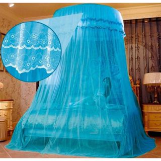 Mosquiteiro Teto Casal King /Queen/Box C/ Elástico - Promoção em Oferta na Shopee