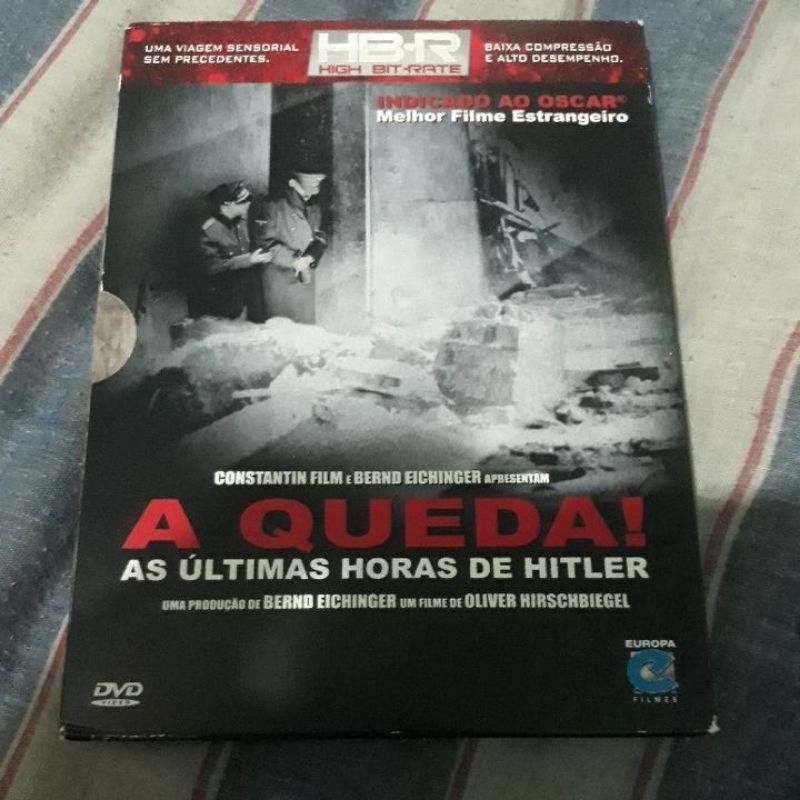 a queda as últimas horas de hitler dvd duplo high bit rate oliver hirschbiegel bruno ganz