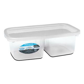Kit 3 Potes Organizadores De Alimentos Herméticos De 1L Cozinha em Oferta na Shopee