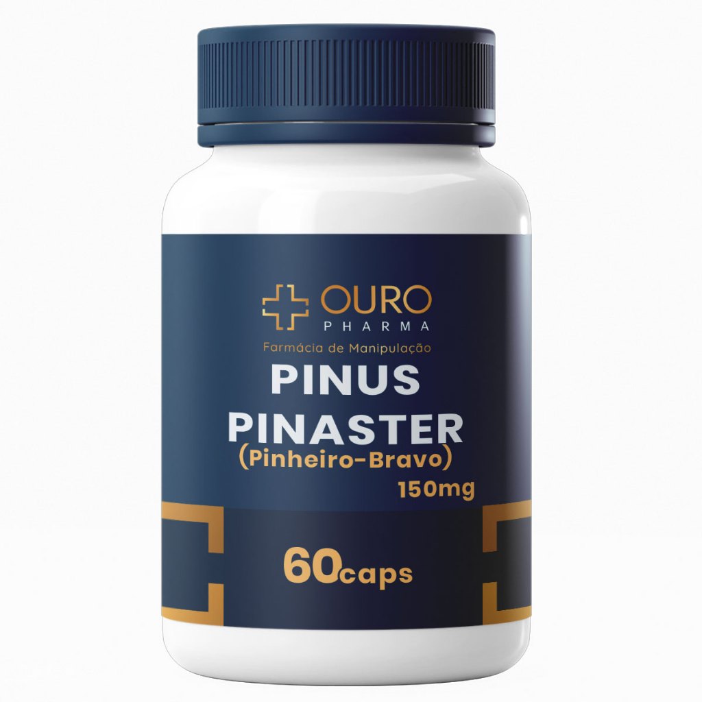 Pinus Pinaster (Pinheiro-Bravo) 150mg 60 cápsulas