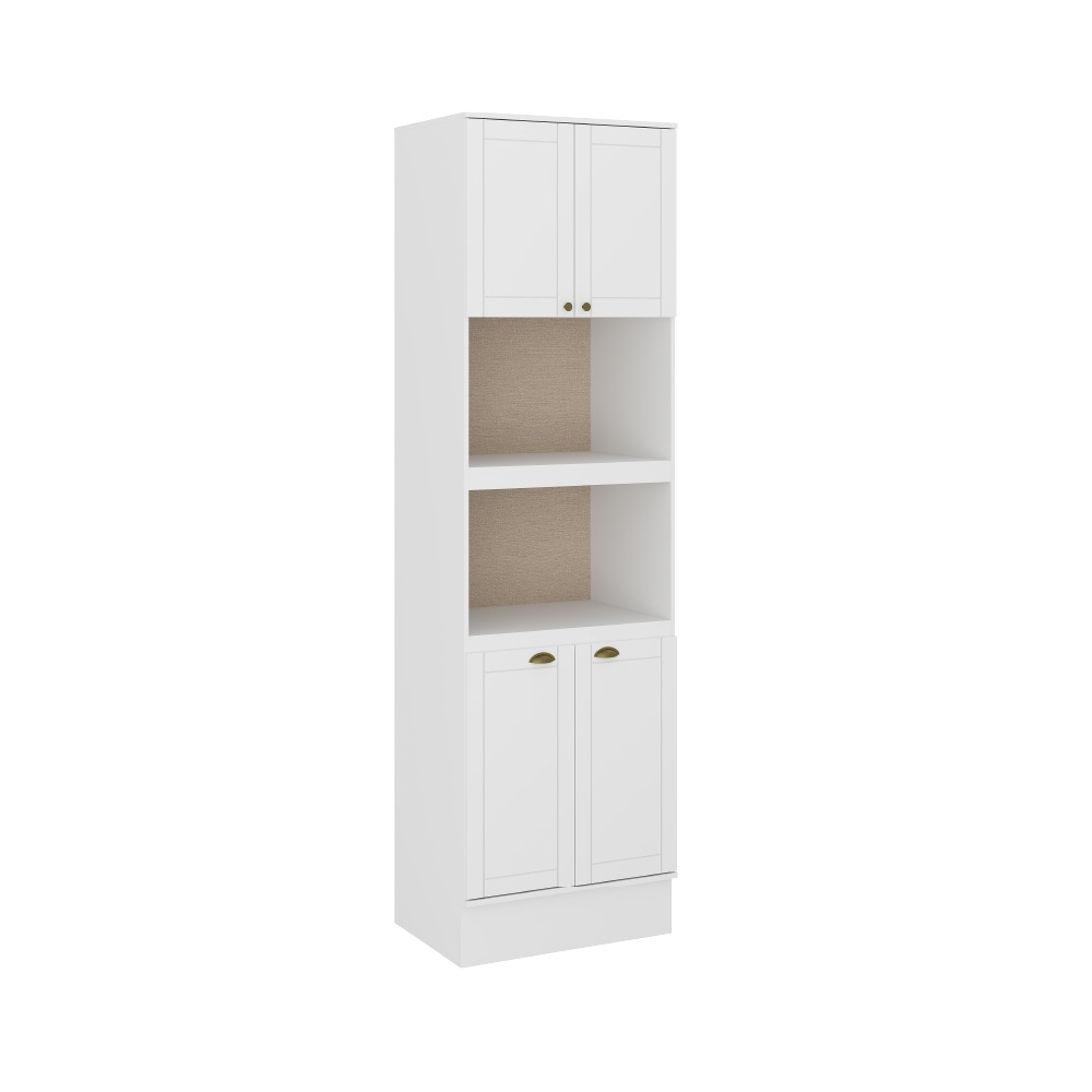 Torre Quente 2 Fornos Milla Branco MDF 70cm Carraro em Oferta na Shopee