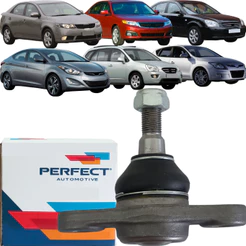 Pivô Inferior da Bandeja Perfect Elantra I30 Carens Cerato