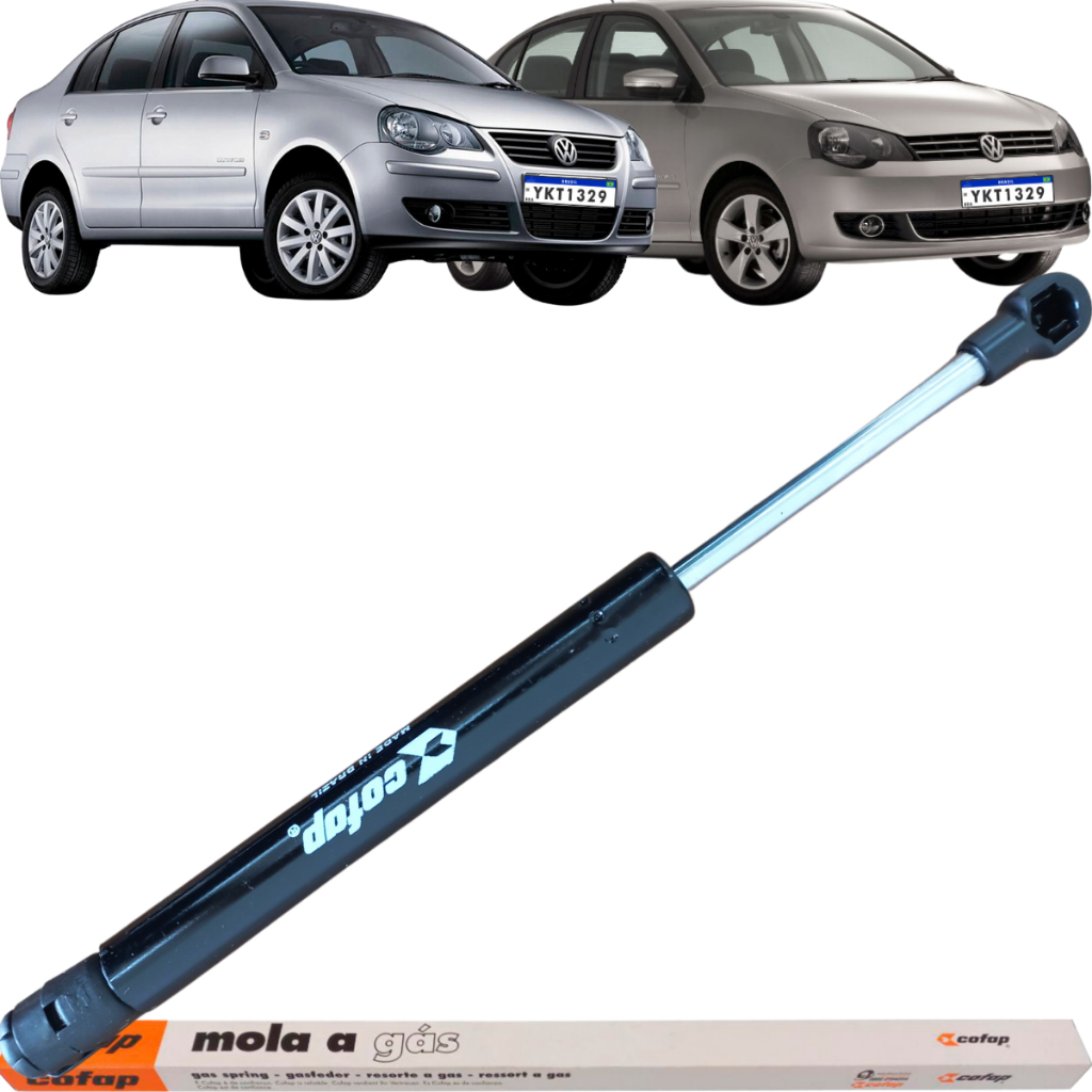 Amortecedor Tampa Traseira Mala Cofap Polo Sedan 2002 a 2015 em Oferta na Shopee