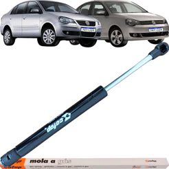 Amortecedor Tampa Traseira Mala Cofap Polo Sedan 2002 a 2015
