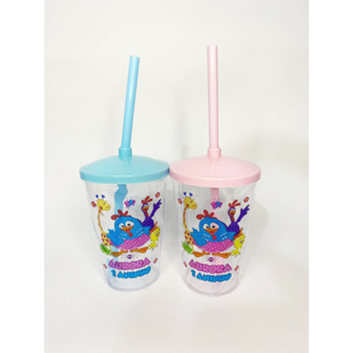 10 Copos Twister Shake C/ Tampa E Canudo Personalizado Galinha Pintadinha em Oferta na Shopee